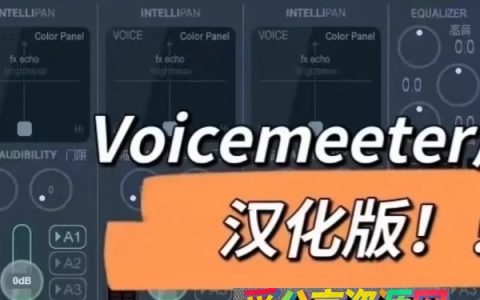 voicemeeter虚拟声卡3.2.2汉化版下载 | 专业音频混音k歌直播工具