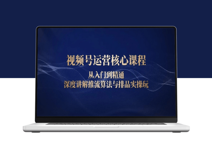 视频号运营实战指南_从零基础到精通推流算法与排品策略-爱分享资源网